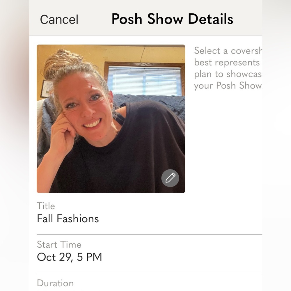 JOIN ME Fir my second LIVE POSH SHOW🎉🎉OCTOBER 29, 5pm Central Time